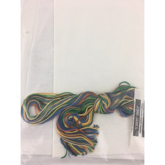 Happy Things Cross Stitch Kit 8067 Dishes Patsy Prints 8x10 Counted Aida  1996 - Picture 7 of 7